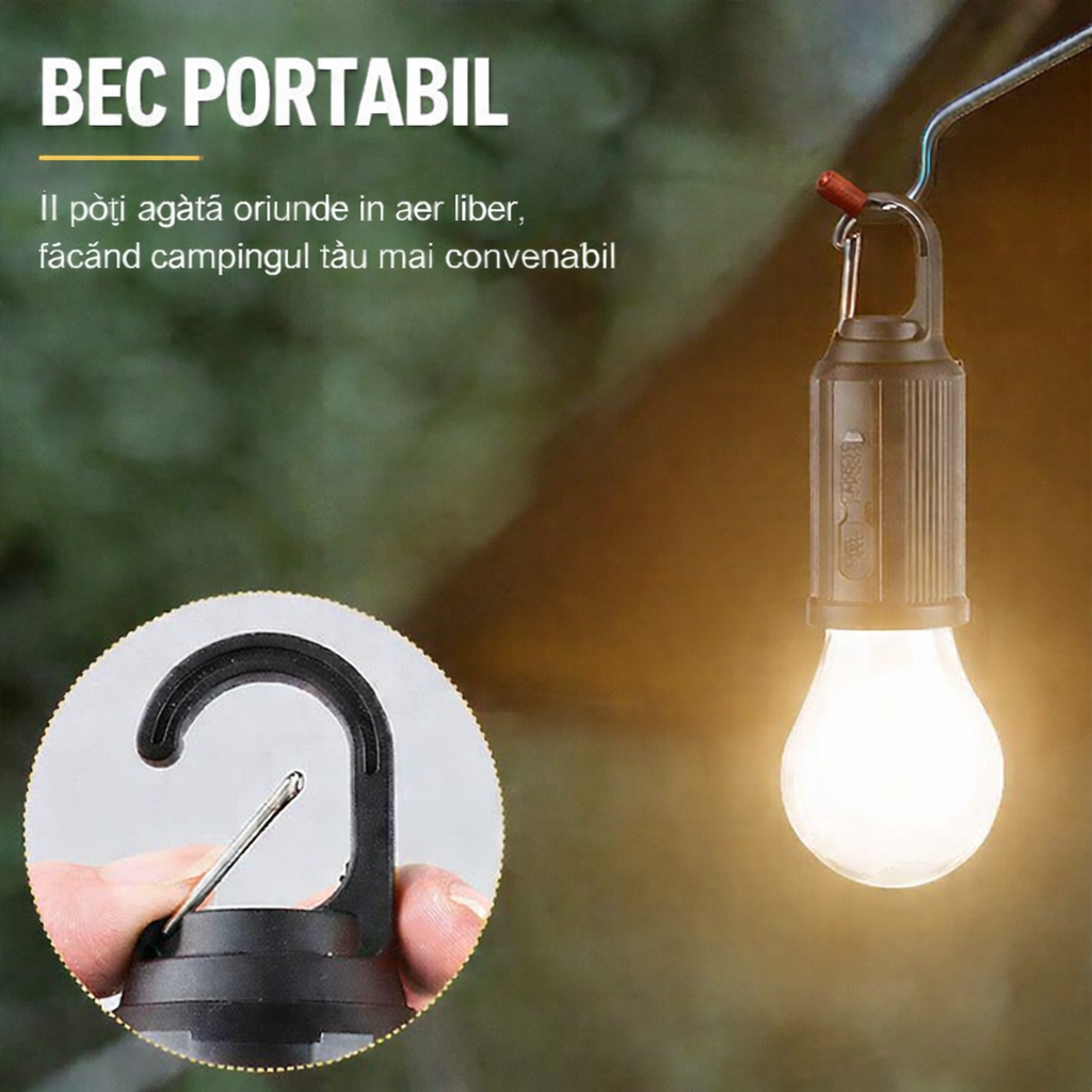 Bec Portabil cu Reincarcare Solară